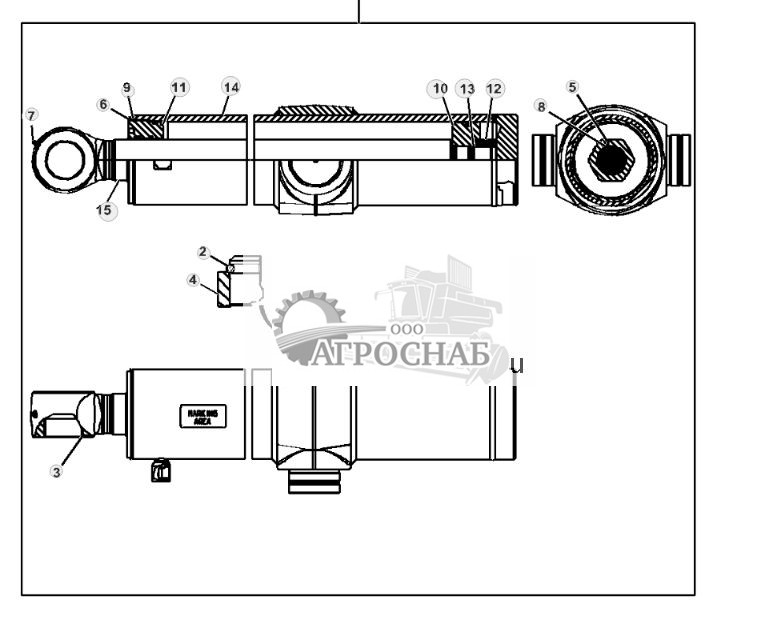 Components, Hydraulic Cylinder, Rotating Boom Platform, CH9 - ST805288 598.jpg